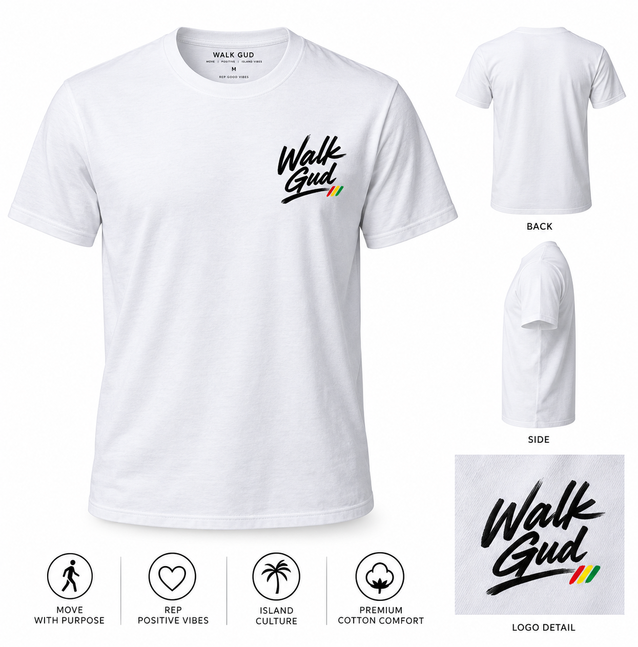 Walk Gud Unisex T-Shirt