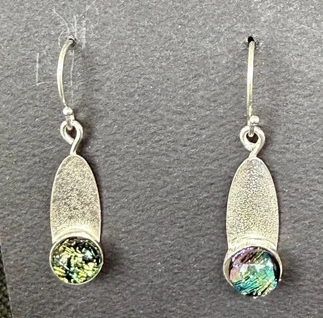Dichroic earrings on ovals.jpg