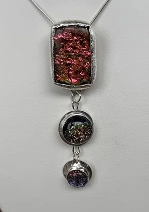 Dichroic Glass Pendant