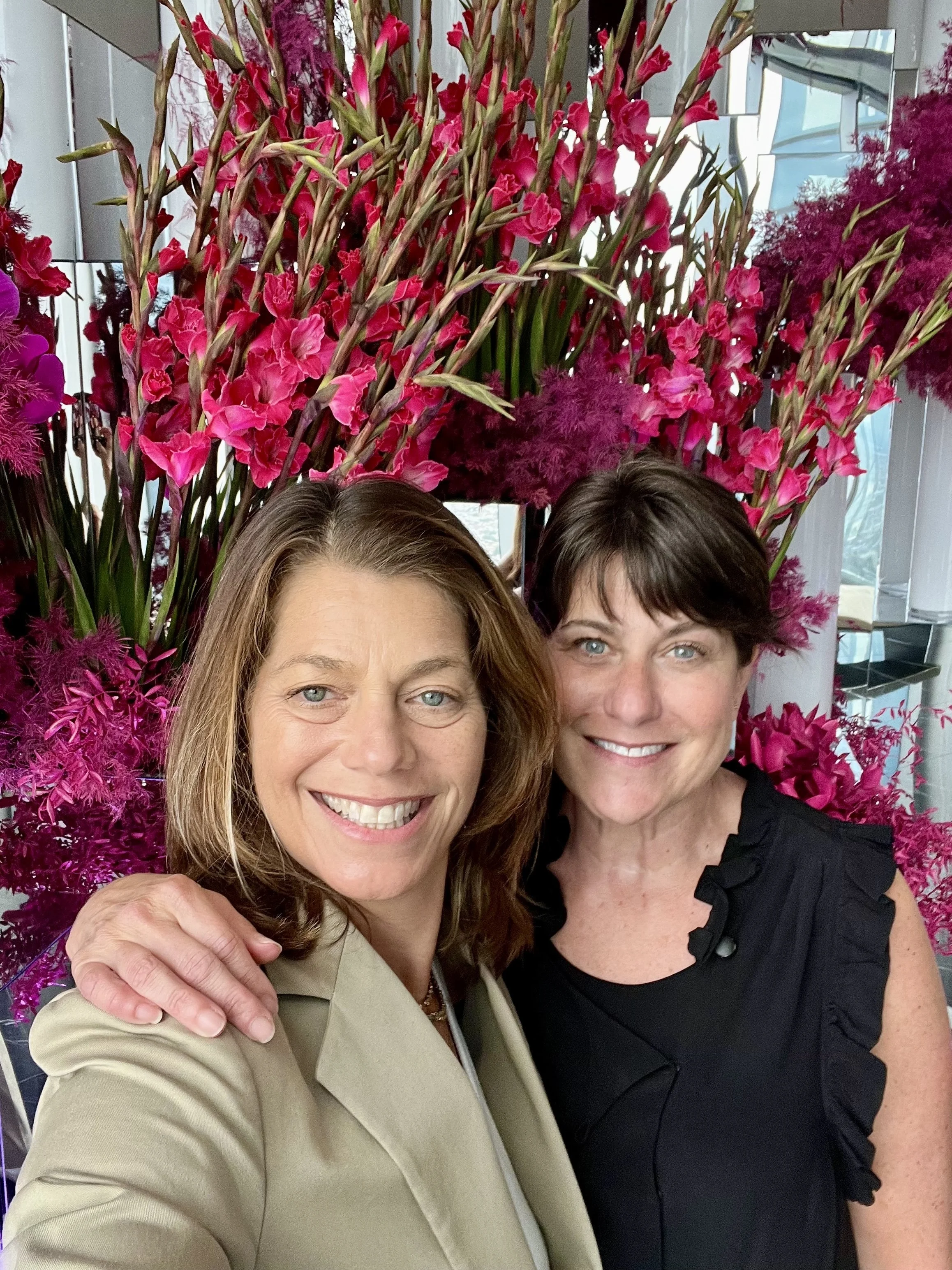 Amy with Lisa Woods, Executive Director Gupta Governance Institute
