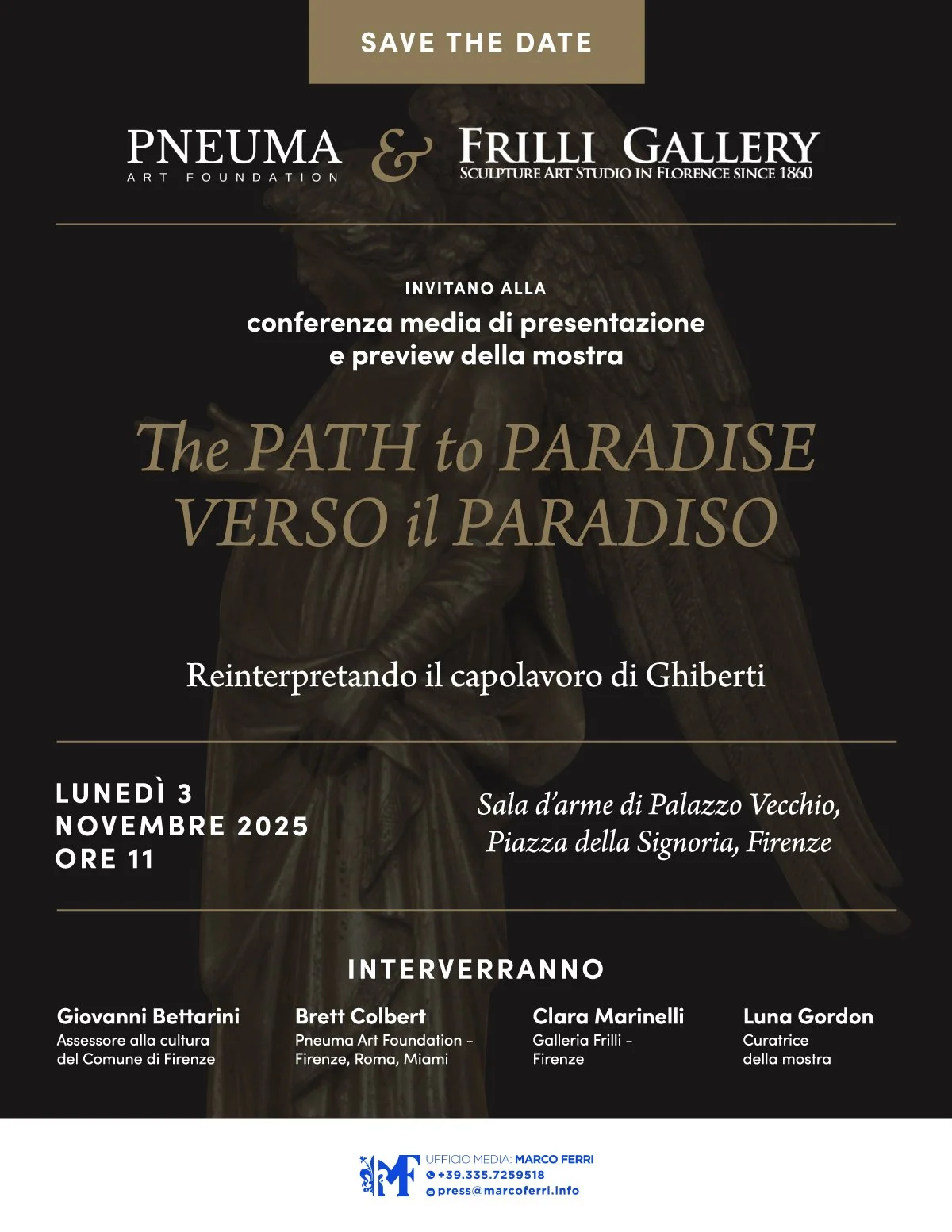 Verso il Paradiso Comunicato Media (Italiano)