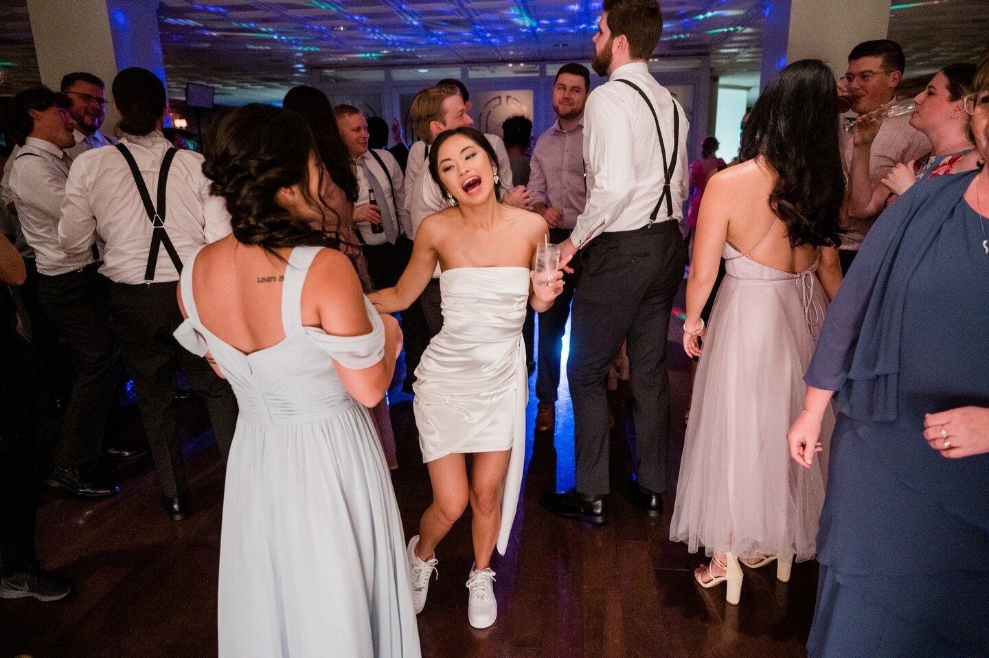 Love Hard, Play Hard. Proof is in the pudding friends!  We want you to have an epic party because it's what you deserve. A night to remember. The time of your life. Your love and your story brought to LIFE! ⁠
⁠
Photographer: @studiotranphotography⁠
V