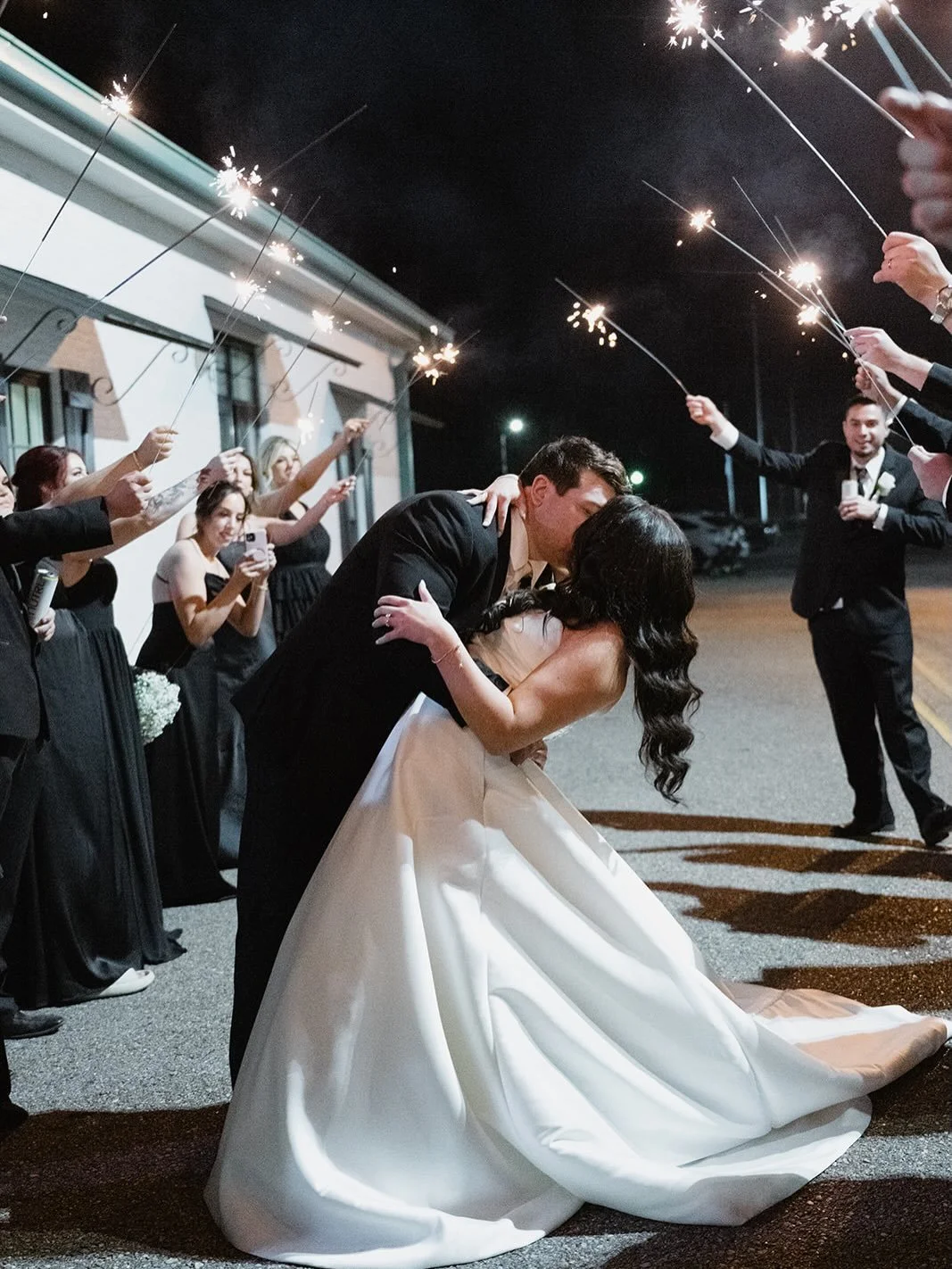 Your exit sets the tone for how the night ends so it&rsquo;s worth thinking through.

Sparklers, glow sticks, flower petals, ribbon wands, confetti cannons&hellip; each option creates a completely different feel and photo op.

A few things to conside