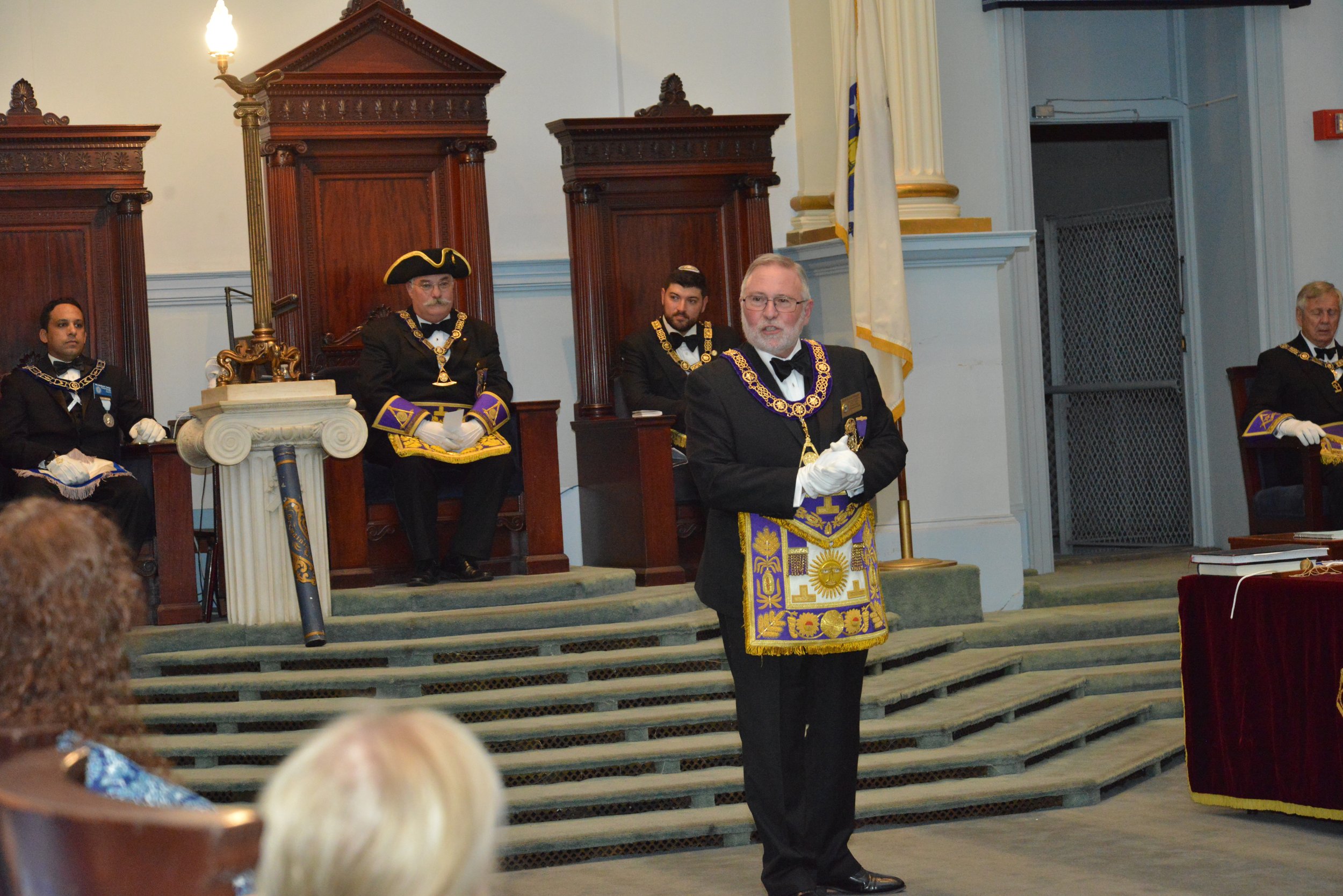  Remarks by the Grand Secretary, Most Worshipful Richard Maggio 