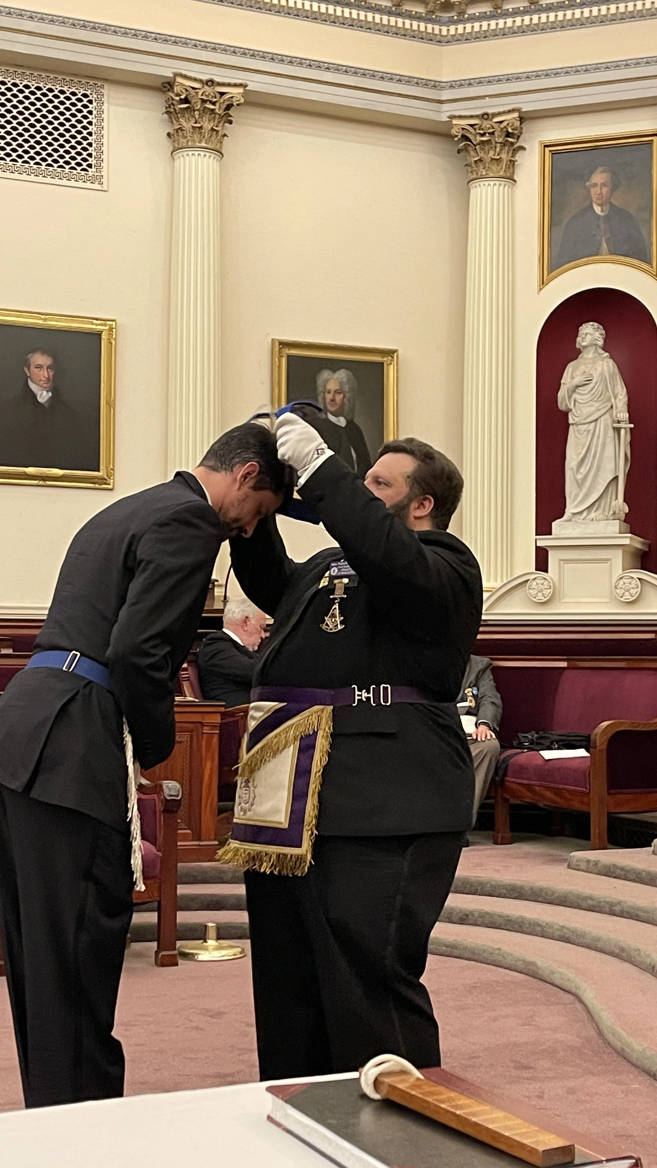  Wor. Colin Turner installed as Secretary 