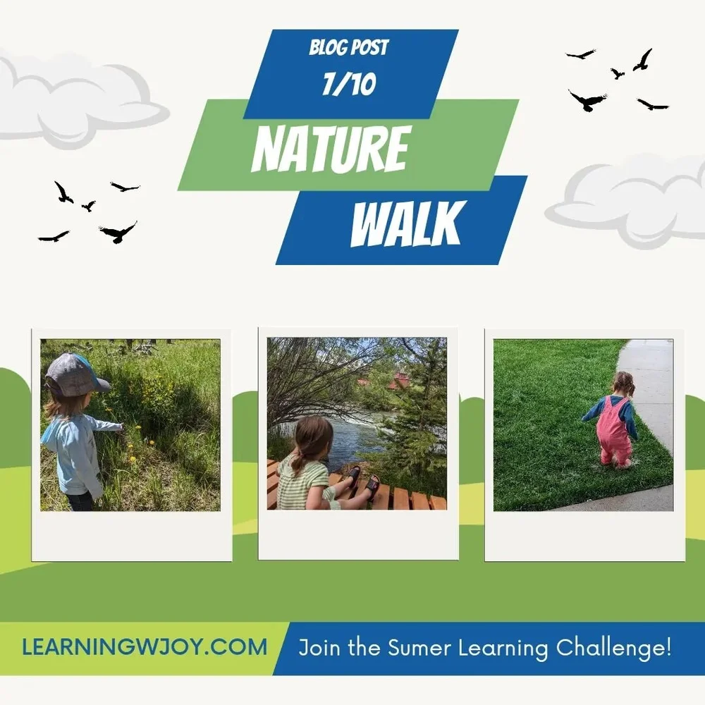 Have you printed your challenge page?!

Visit learningwjoy.com and get a free tracker for the Summer Learning Challenge to add some joy and fun activities to the end of your summer. Link in bio! 

Where is your favorite place to get out in nature?! C