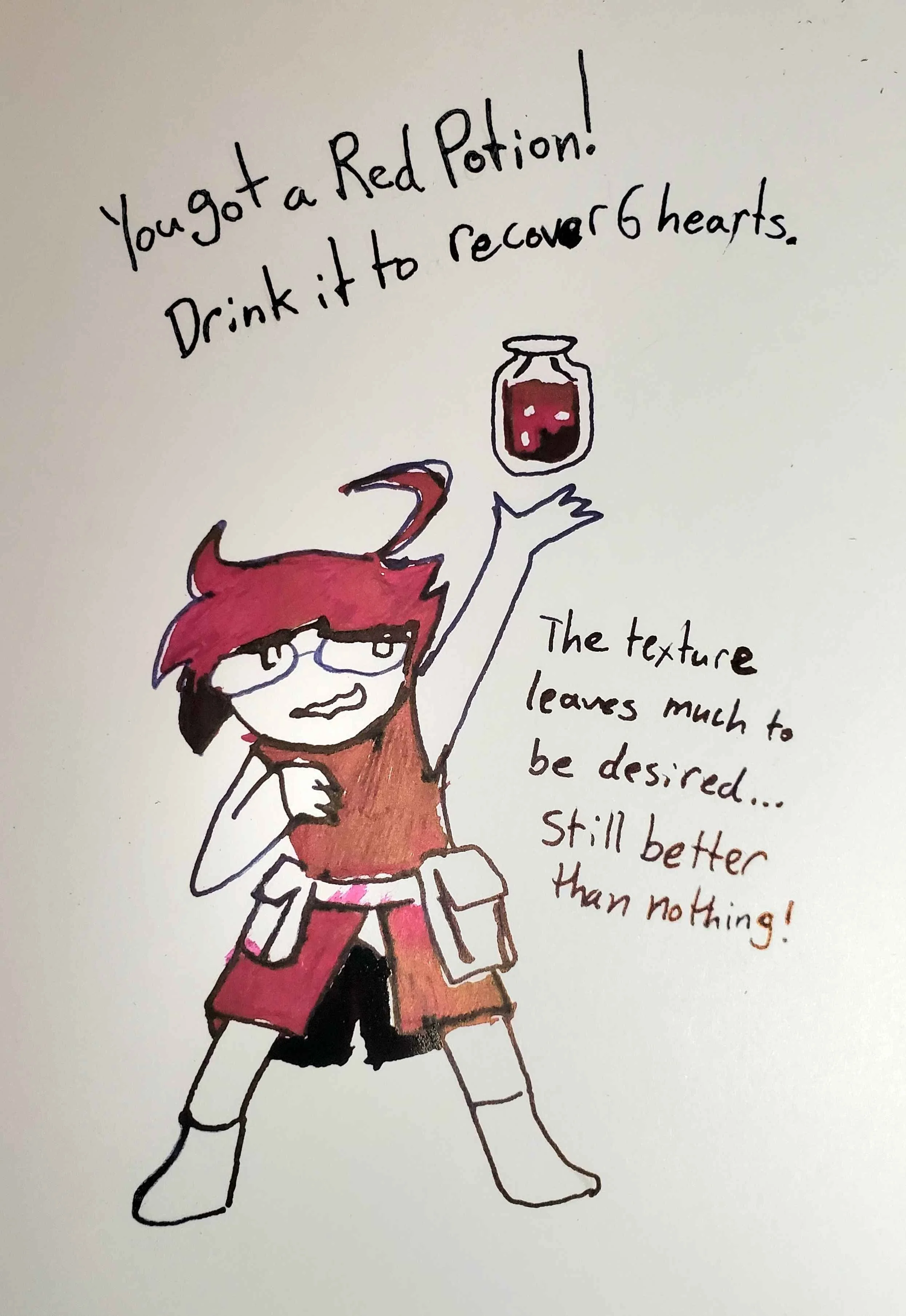 Inktober Day 8: Healing