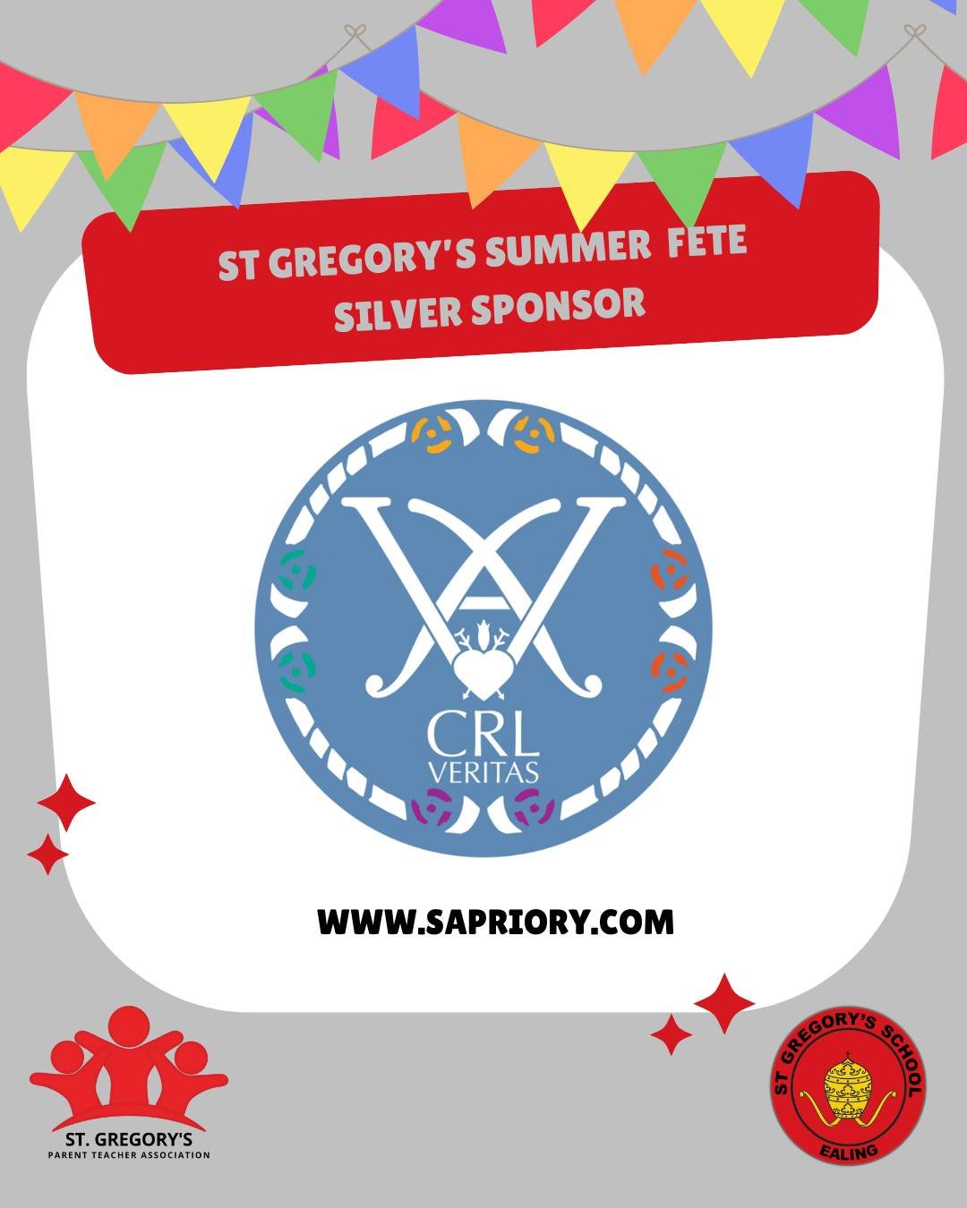 We are beyond grateful to have @st.augustines.priory  as one of our Silver Sponsors for the St. Gregory's Summer Fete! 🌟🎉

A heartfelt thank you to their amazing team for their ongoing support and dedication to our community. Your generosity helps 
