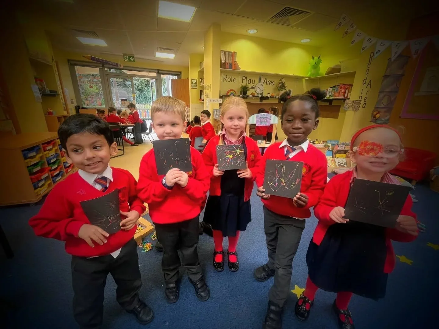 ✨ Curriculum in action!
Our Reception children have had the most exciting week diving deeper into their Diwali learning &mdash; from creating and decorating stunning diya lamps to enjoying a cosy hot chocolate treat. They even made magical scratch-ar