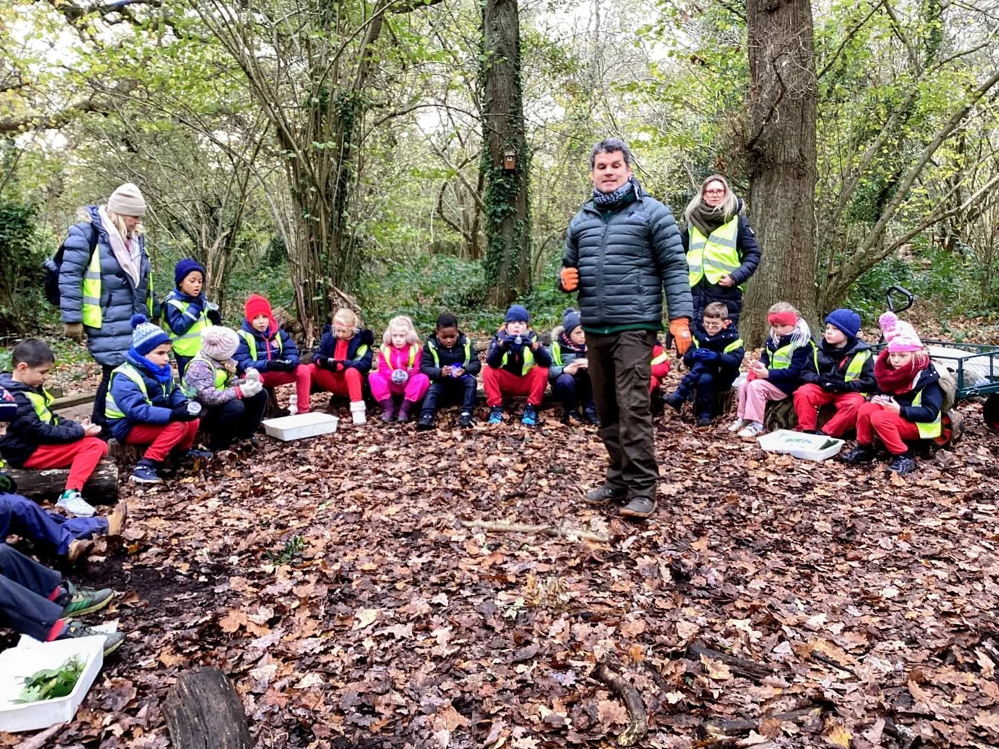 Social media: 🌿 Year 2 at Perivale Wood!

Last week our Year 2 pupils stepped into the magic of Perivale Wood as part of their science learning on habitats. From exploring woodland trails to spotting signs of wildlife, the children discovered, inves