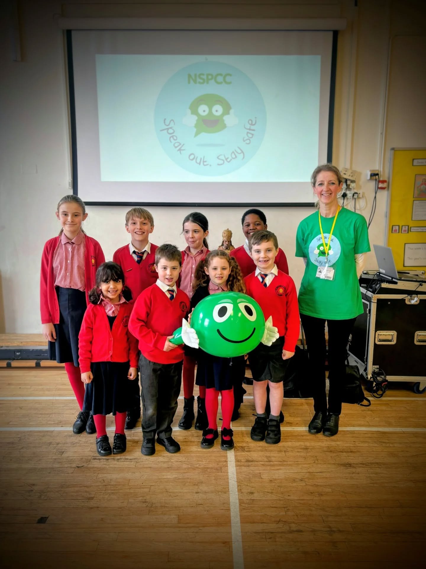 We were delighted to welcome the NSPCC to our school this week as children's mental health week begins. 

Pupils met Buddy the mascot and took part in a carefully planned, sensitive session introducing the NSPCC and its core messages around staying s