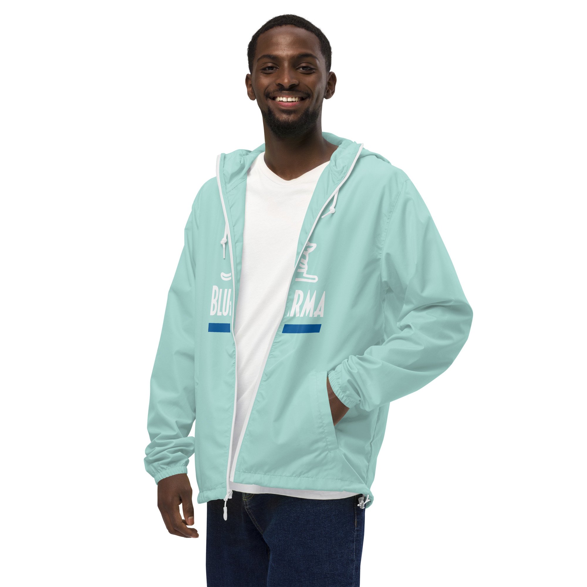 unisex-lightweight-zip-up-windbreaker-aqua-white-zipper-left-front-2-6614835e85233.jpg
