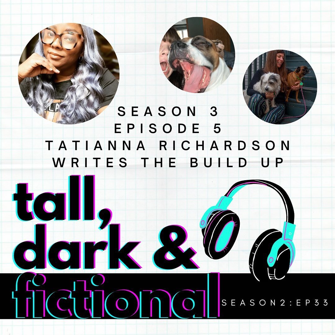 New Tall, Dark &amp; Fictional episode with return guest and debut author @richardwriteson ! Tune in where you get your eps to hear all about her spicy workplace romcom THE BUILD UP 🏢

#sjtilly #catwynnauthor #partnertrackbycatwynn #podcastersofinst