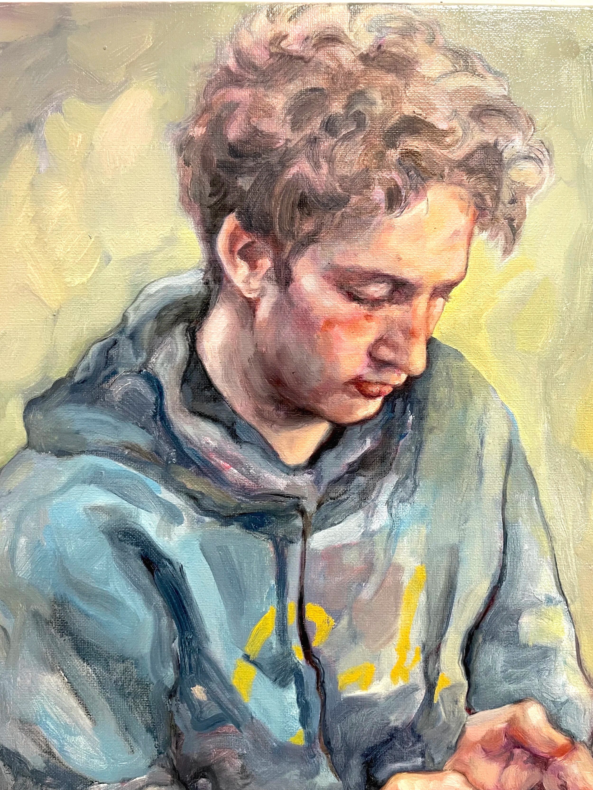 Dan (2022) oil on canvas