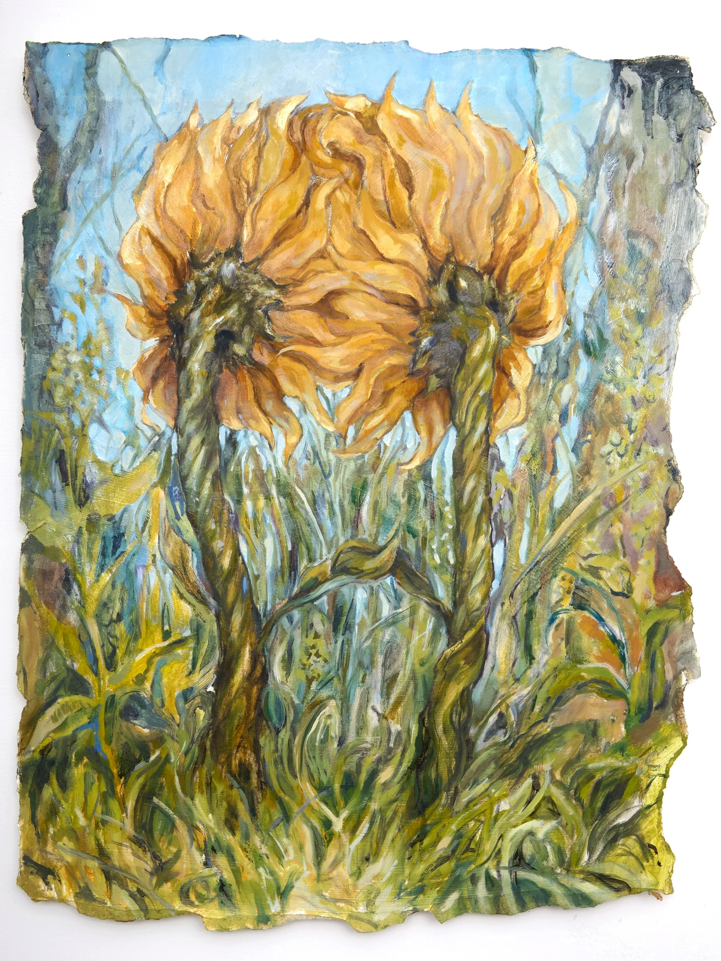 What dream? oil on paper (2026)