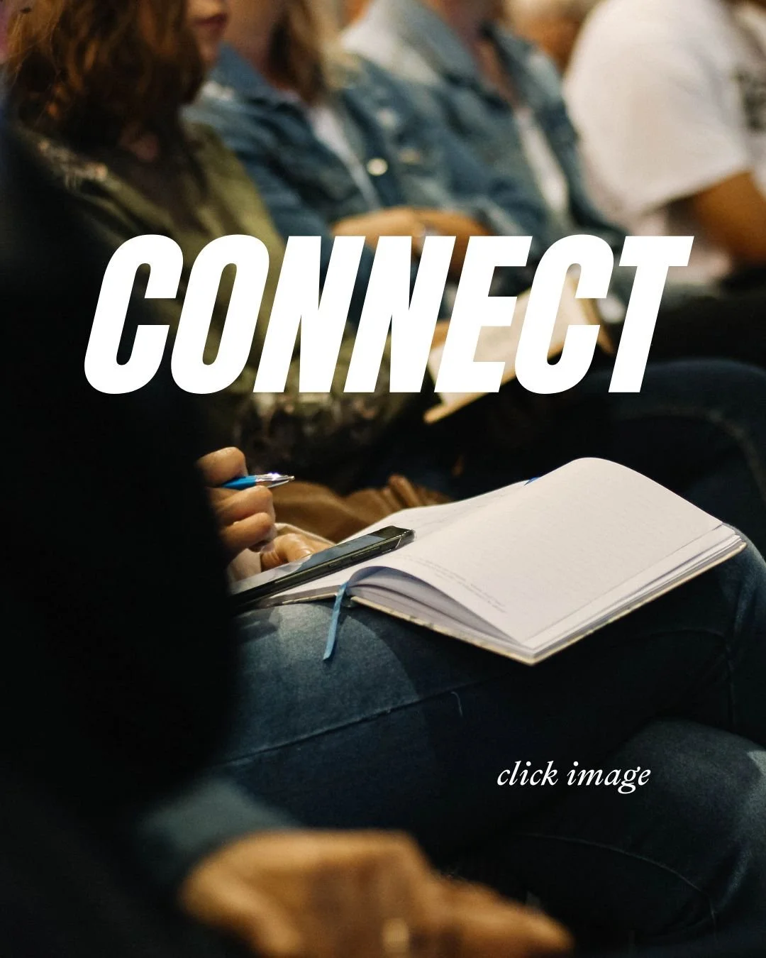 Fill out our connect card.