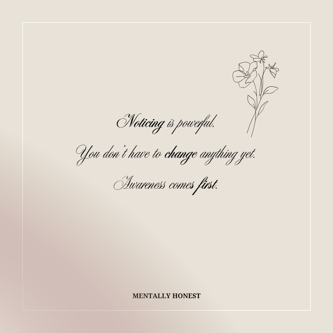 Pause long enough to notice.
That&rsquo;s meaningful work.

-𝓢𝓪𝓵𝓵𝔂 𝓓𝓮𝓵 𝓥𝓮𝓬𝓬𝓱𝓲𝓸

WWW.MENTALLYHONEST.COM

📍&nbsp;&nbsp;𝐂𝐀 &amp; 𝐍𝐕
𝐓𝐞𝐥𝐞𝐡𝐞𝐚𝐥𝐭𝐡 𝐟𝐨𝐫 𝐂𝐀 &amp; 𝐍𝐕 𝐂𝐥𝐢𝐞𝐧𝐭𝐬💻📲📑

#MentallyHonest #LMFT #MentalHealth