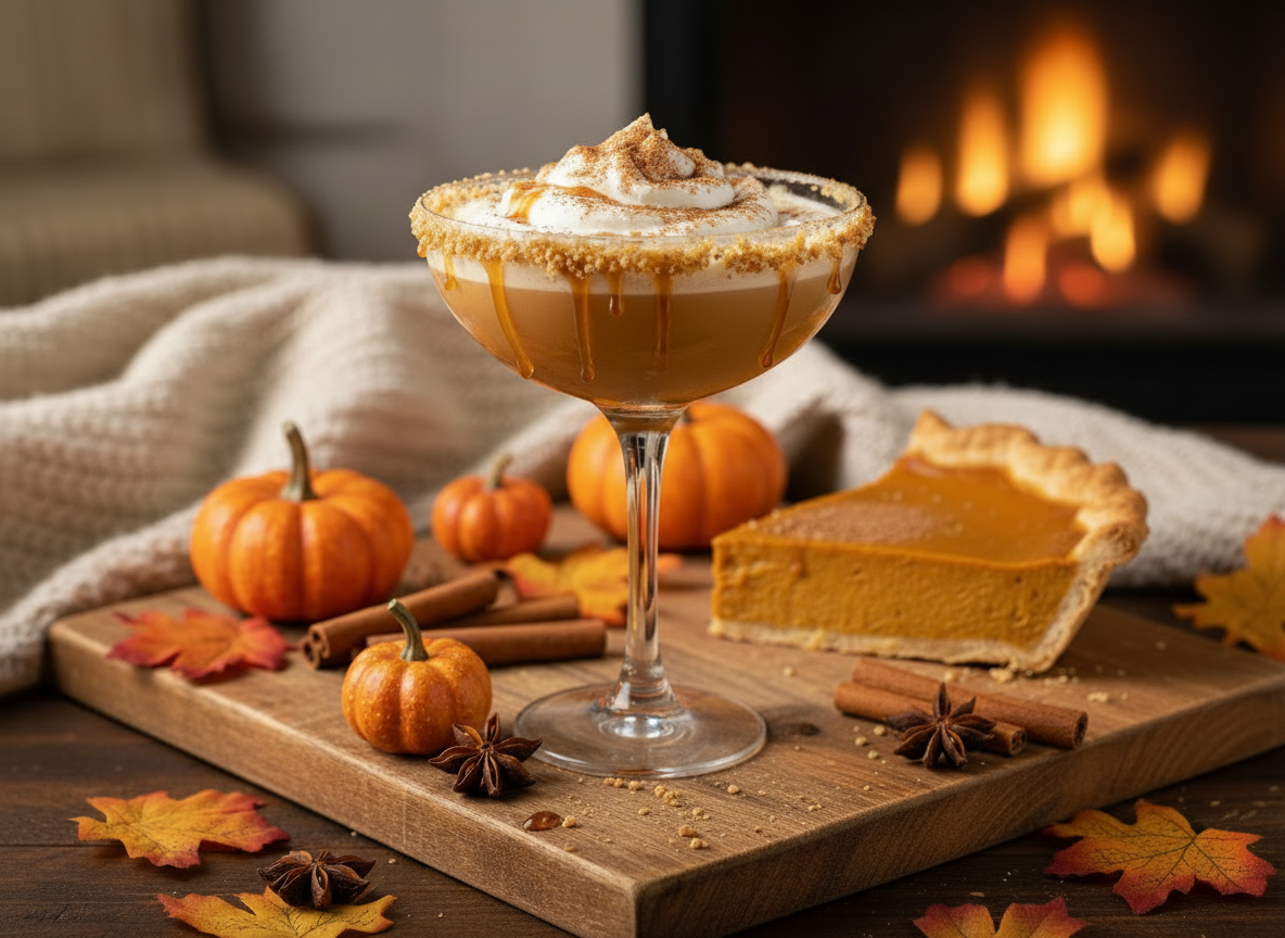 Pumpkin Pie Martini