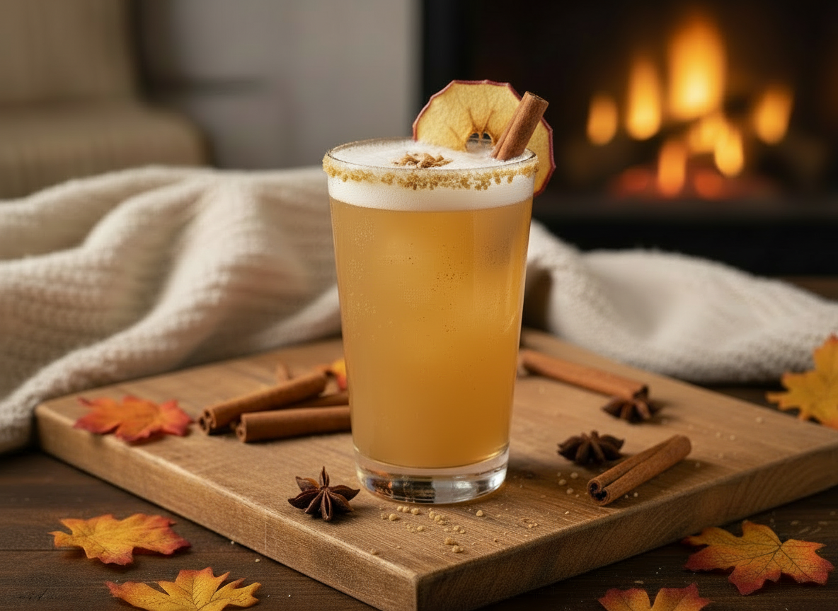 Spiced Apple Paloma