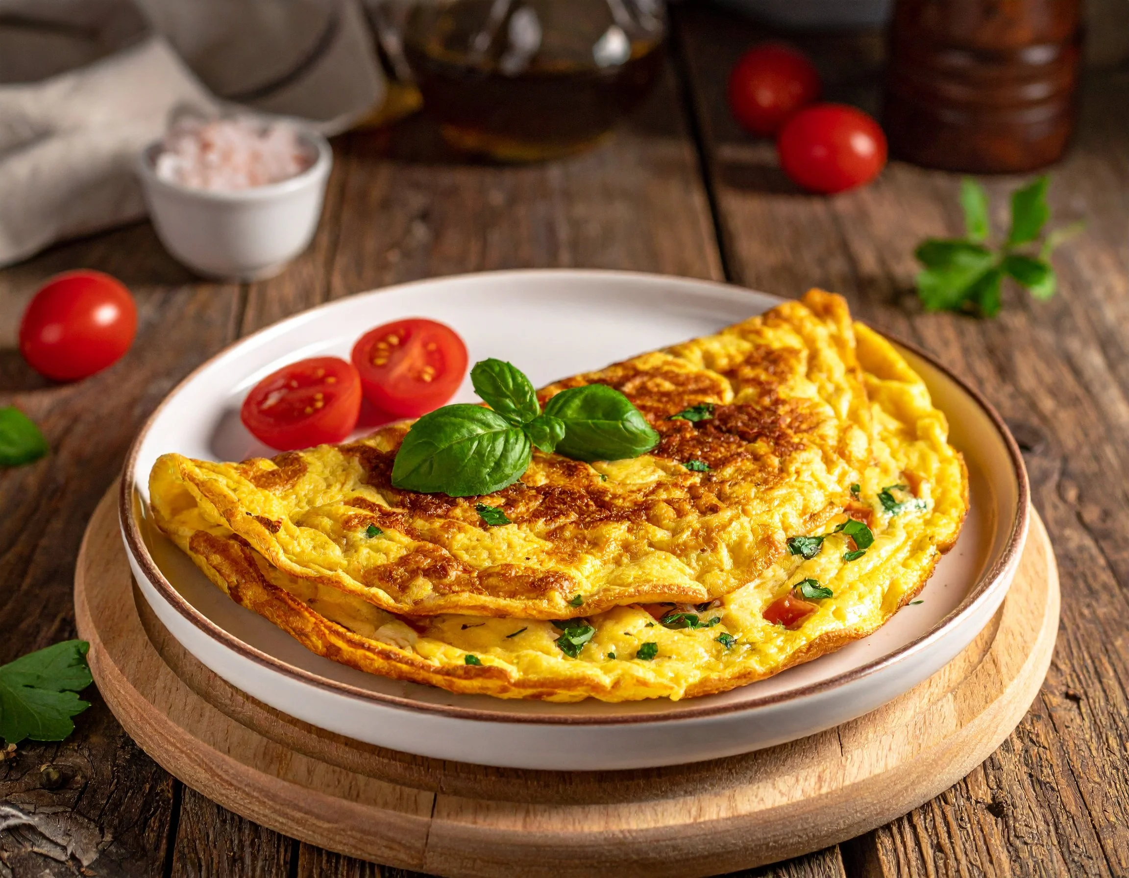 Simple Cheese Omelette
