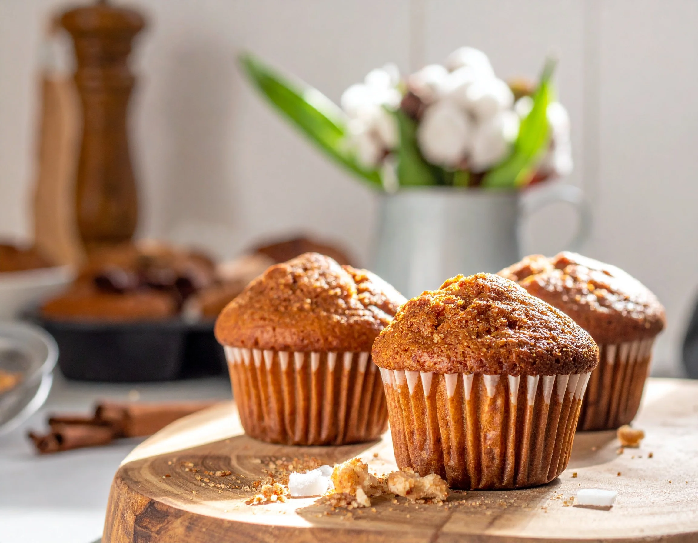 Cinnamon Sugar Muffins