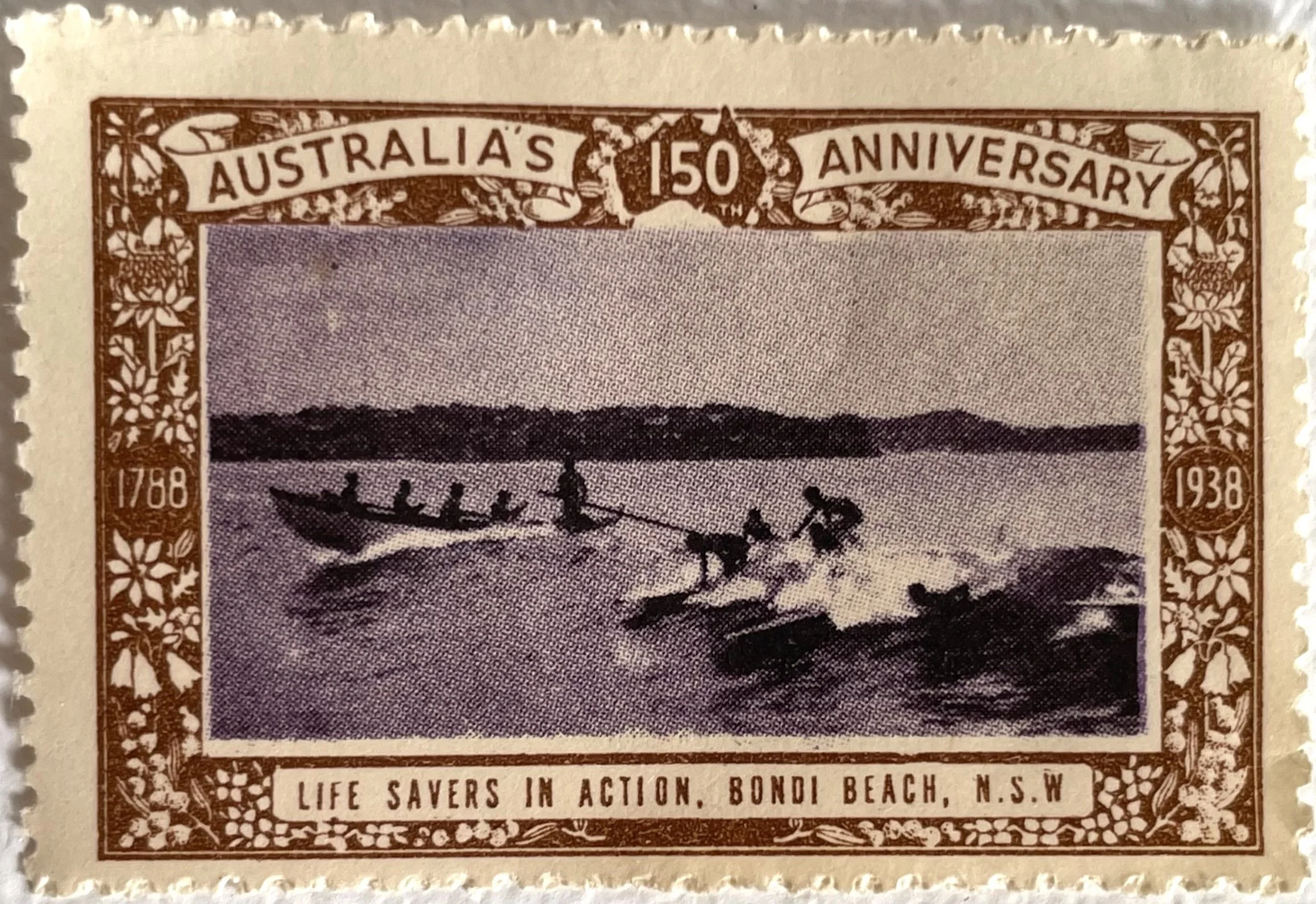 detail: vintage stamp
