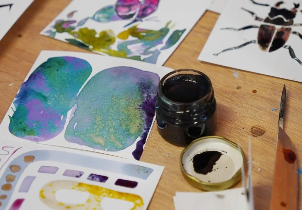 Make Art Materials from Plants