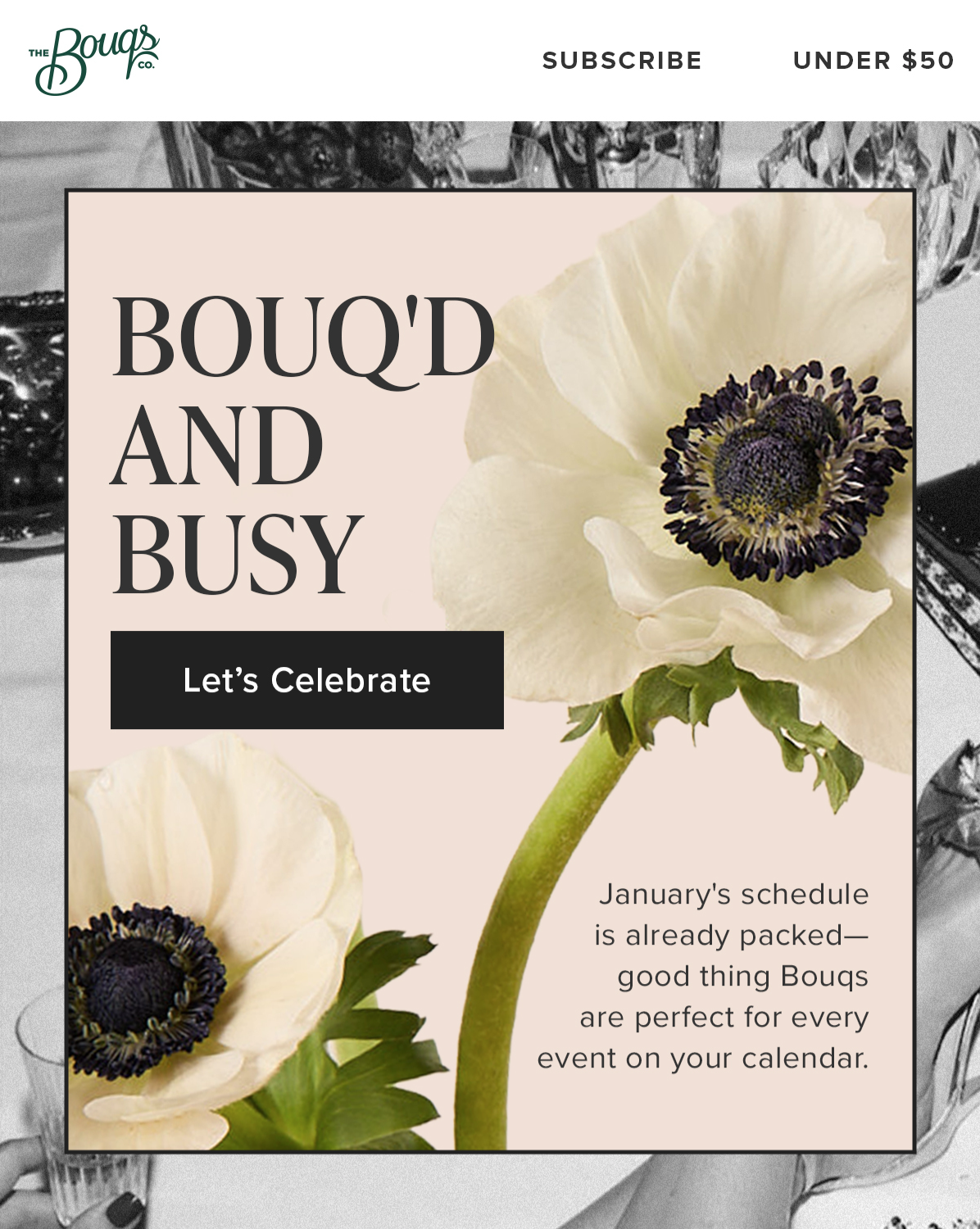 Email to encourage sales post-holiday rush