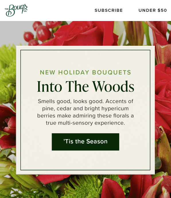 Holiday email
