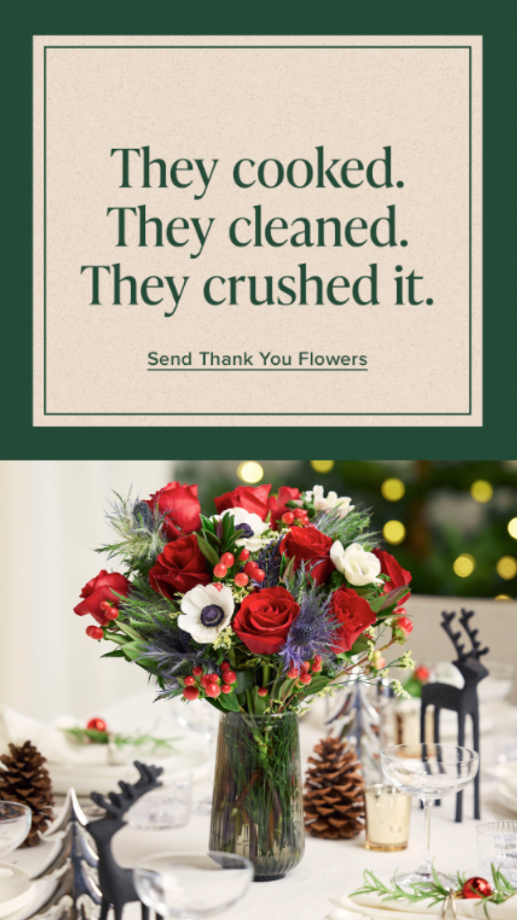 Meta ad for host gifting during the holidays