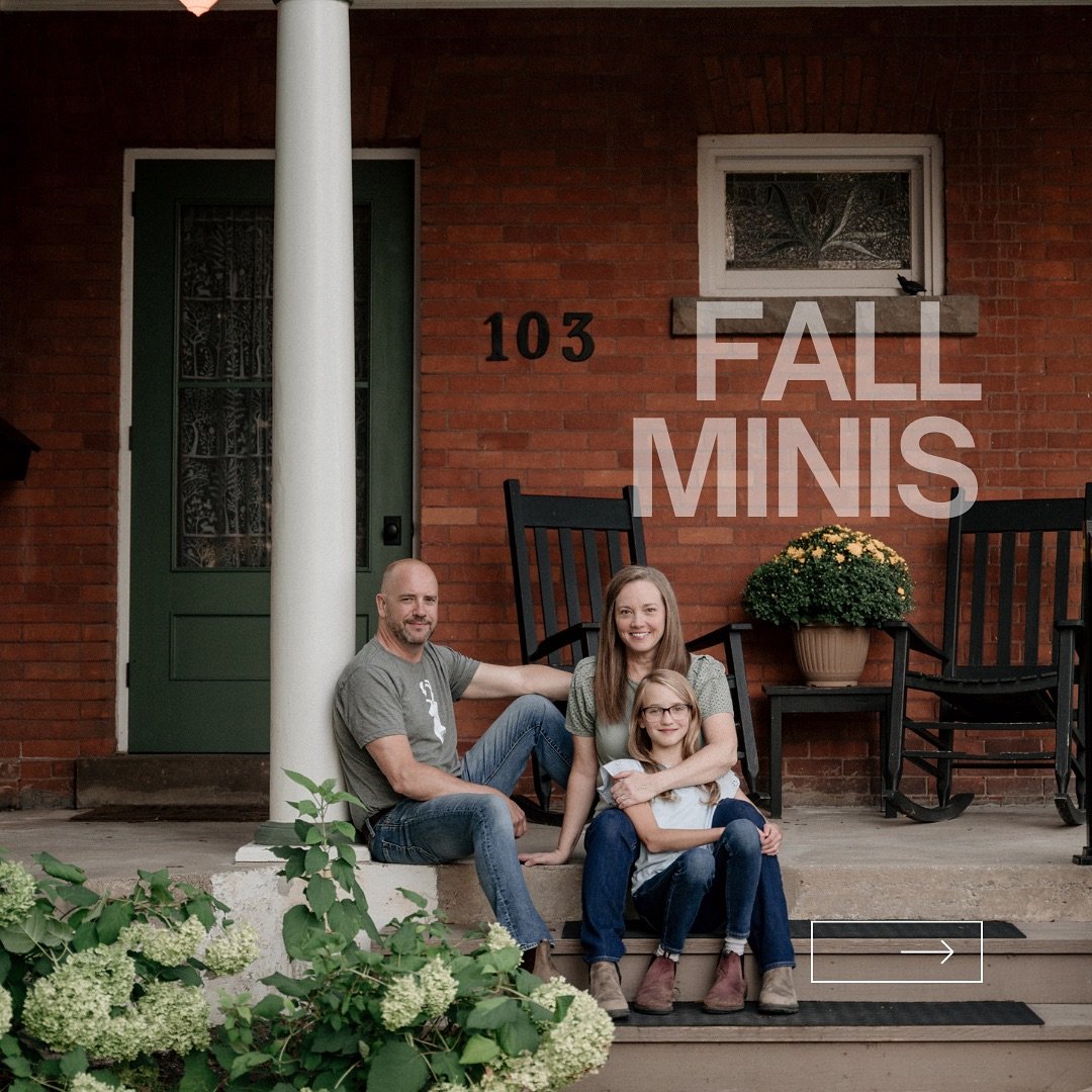 This year, I&rsquo;m excited to offer something new! Join me for my Front Porch Mini Series or Grassy Meadow Mini Session&mdash;perfect for capturing the beauty of autumn! 
*Sessions are $250

Why are front porch photos special? Your front porch is a