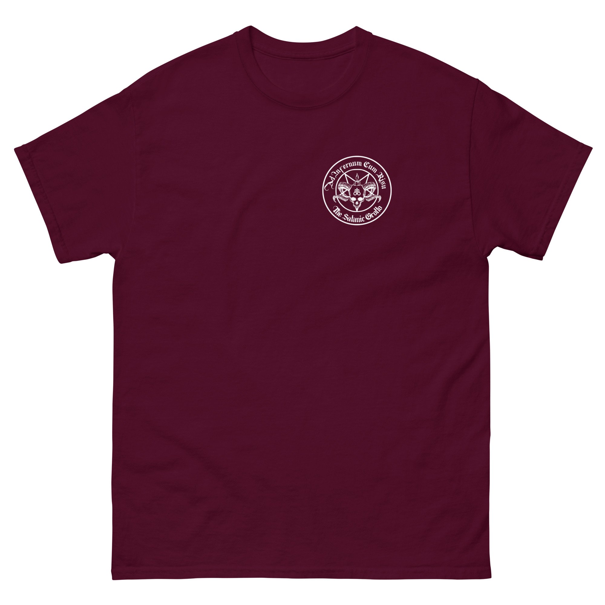 unisex-classic-tee-maroon-front-6726c9f77eabf.jpg