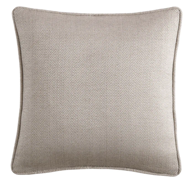 Chenille Herringbone Euro Sham with Insert
