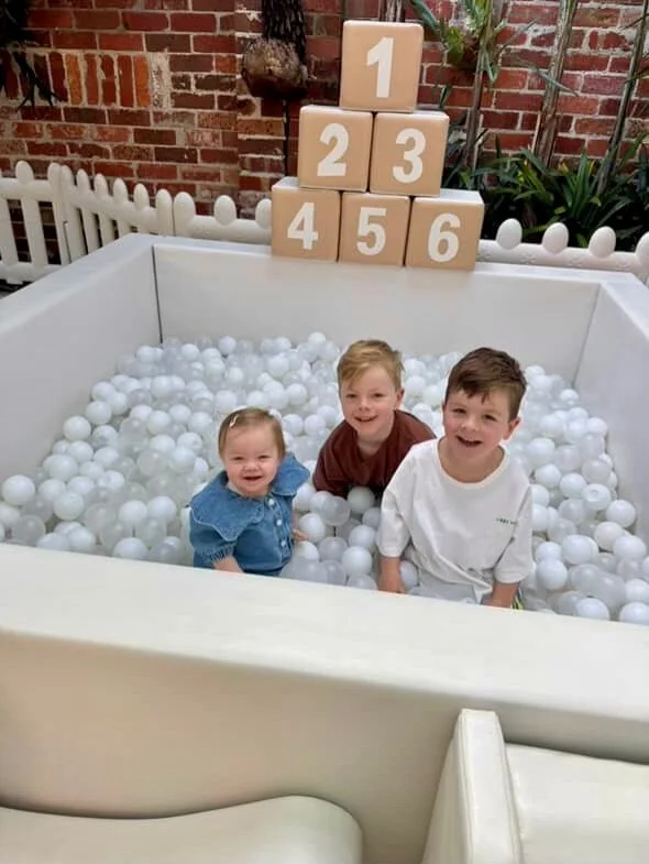 The happiest place for little party guests 🤍
Play &bull; Laugh &bull; Celebrate