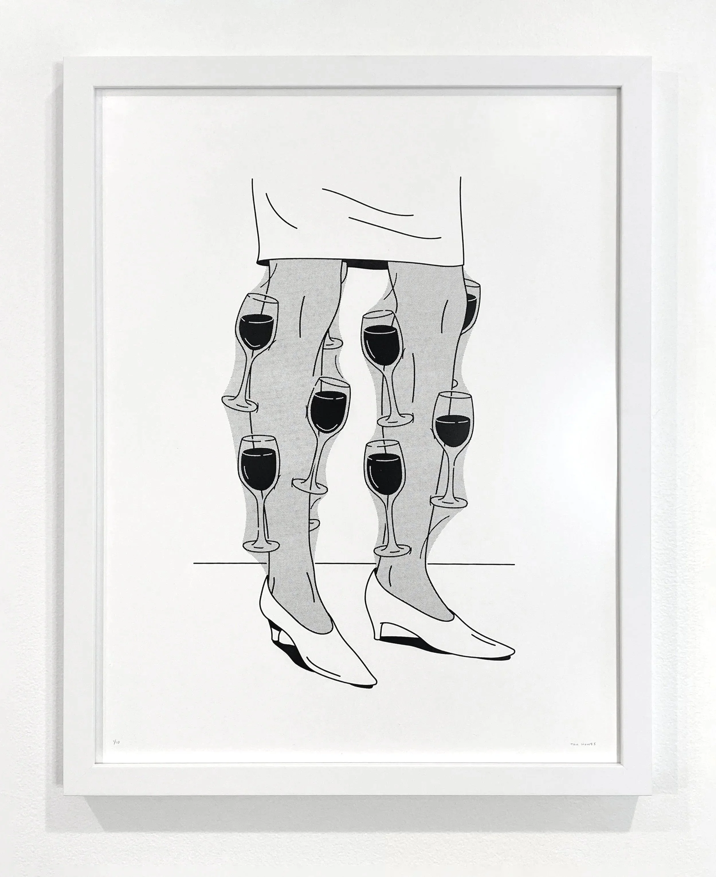 Well-Balanced. Bold, Yet Approachable, Screenprint, 2025, 15x19" - edition: 10