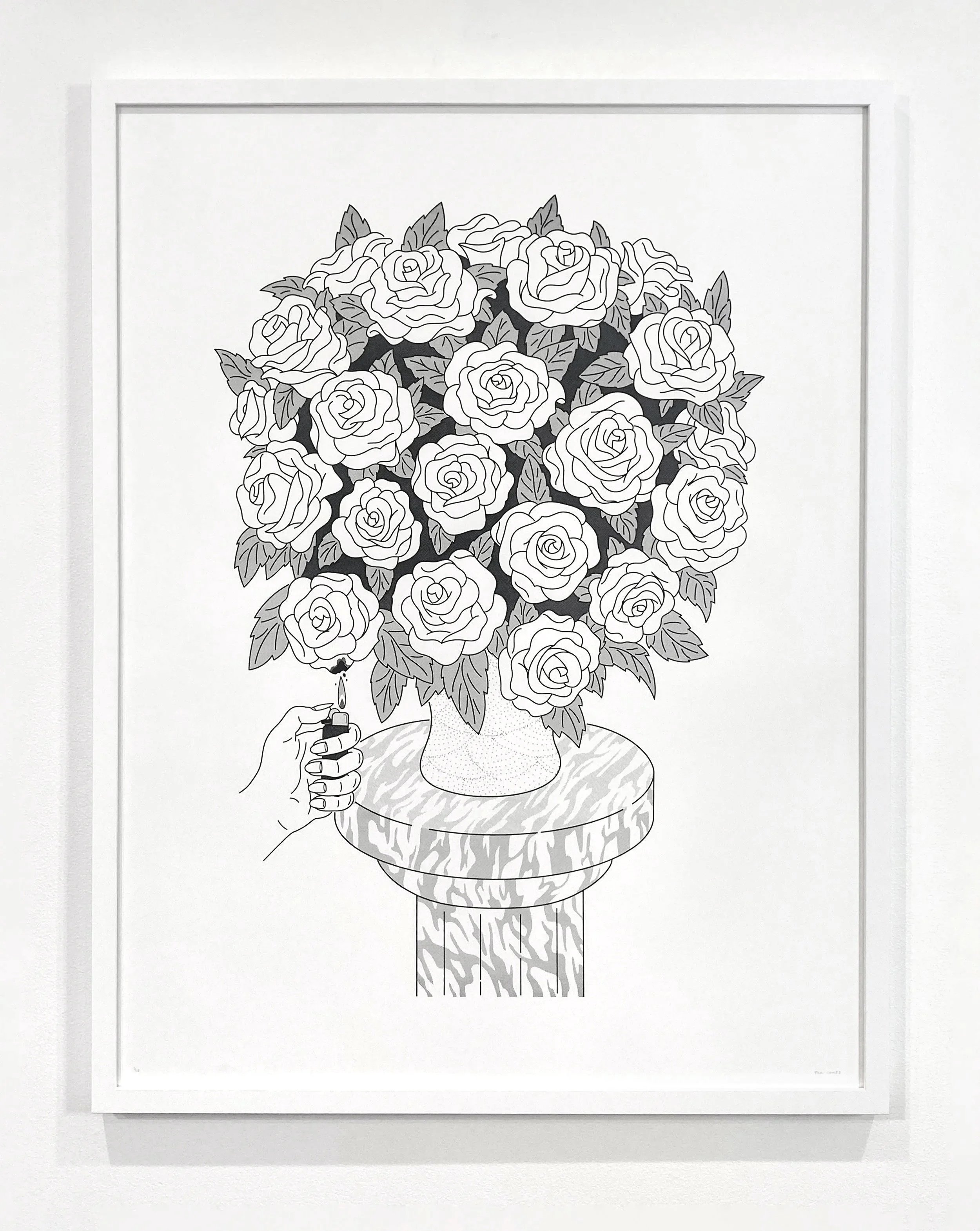 You Have a Lovely Home, Screenprint, 2025, 26x33" - edition: 10