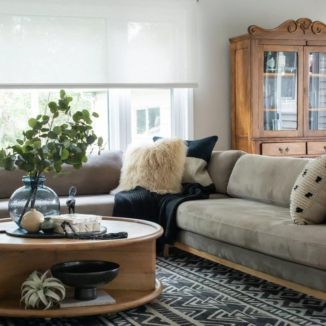 Living rooms are a home's focal point and sanctuary of comfort and style. Our living rooms are thoughtfully decorated with tasteful artwork, indoor plants that bring a touch of nature indoors, and beautiful color palettes that exude tranquility and w