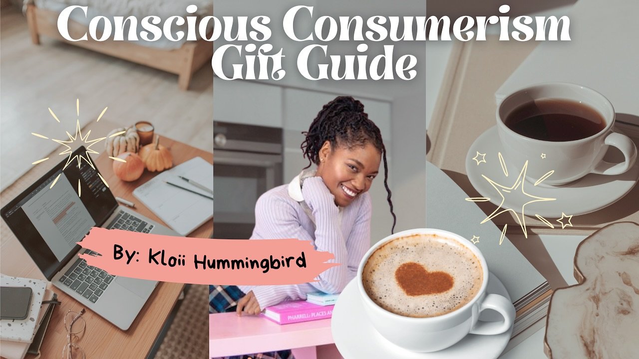 Hey Friends! ✨It&rsquo;s your fav millennial hippie with a new #HolidayGiftGuide on my blog! Check it out, it has what you need to assist you on your consciousness journey, why boycotting works and what apps to use to help you shop till you drop. Als