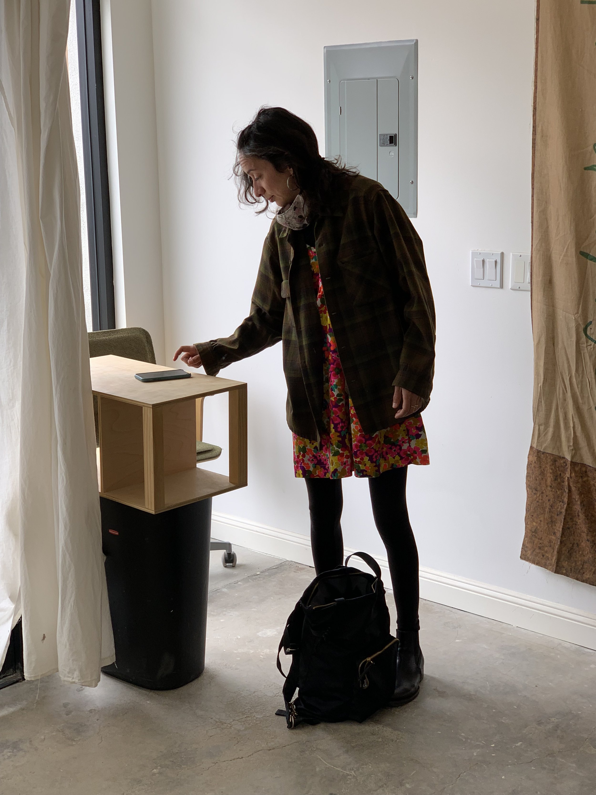 Brenda Arellano Performance, Covid Gallery Project, 2020