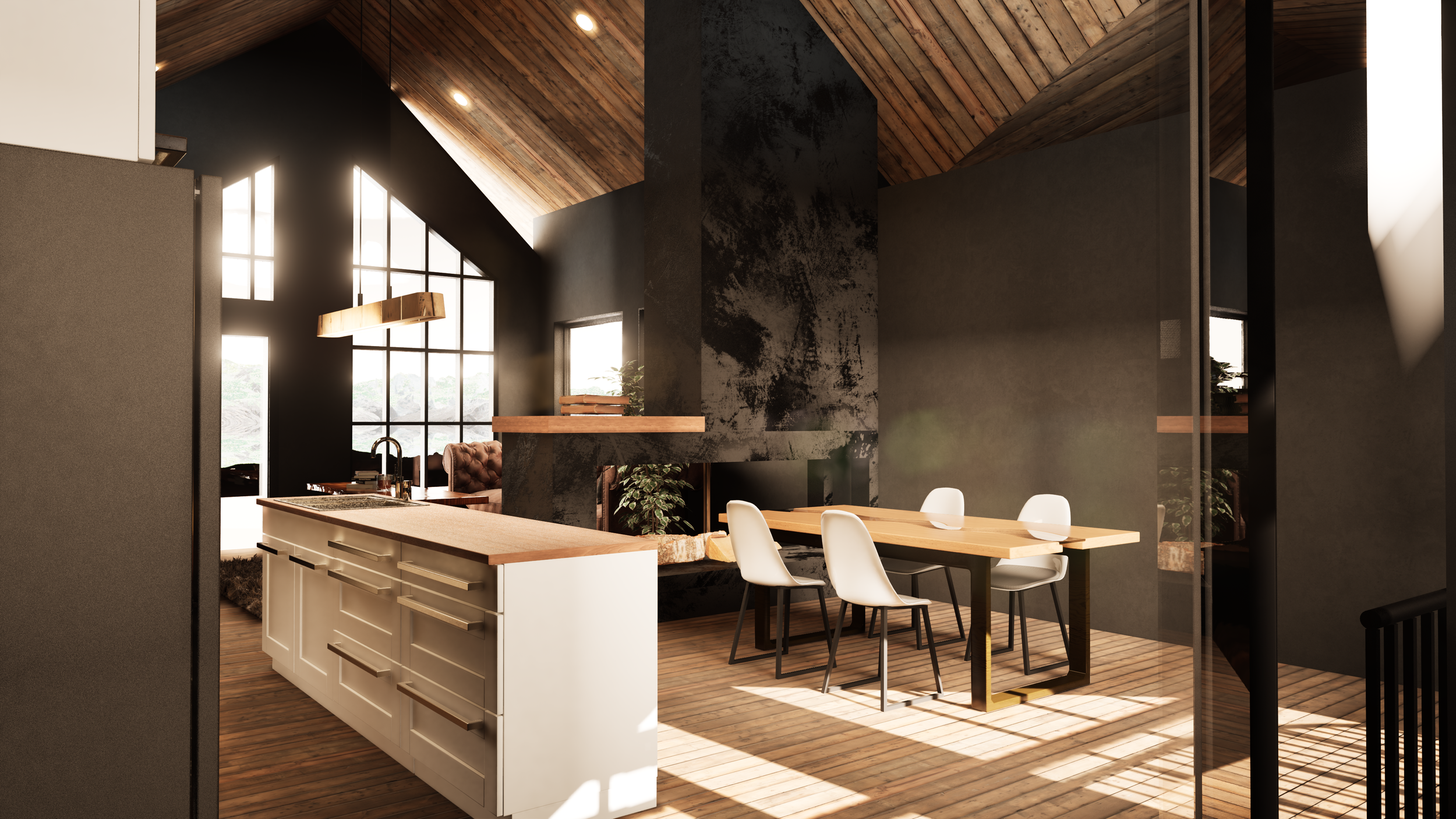 Interior living space — custom home design in Caledonia, Ontario