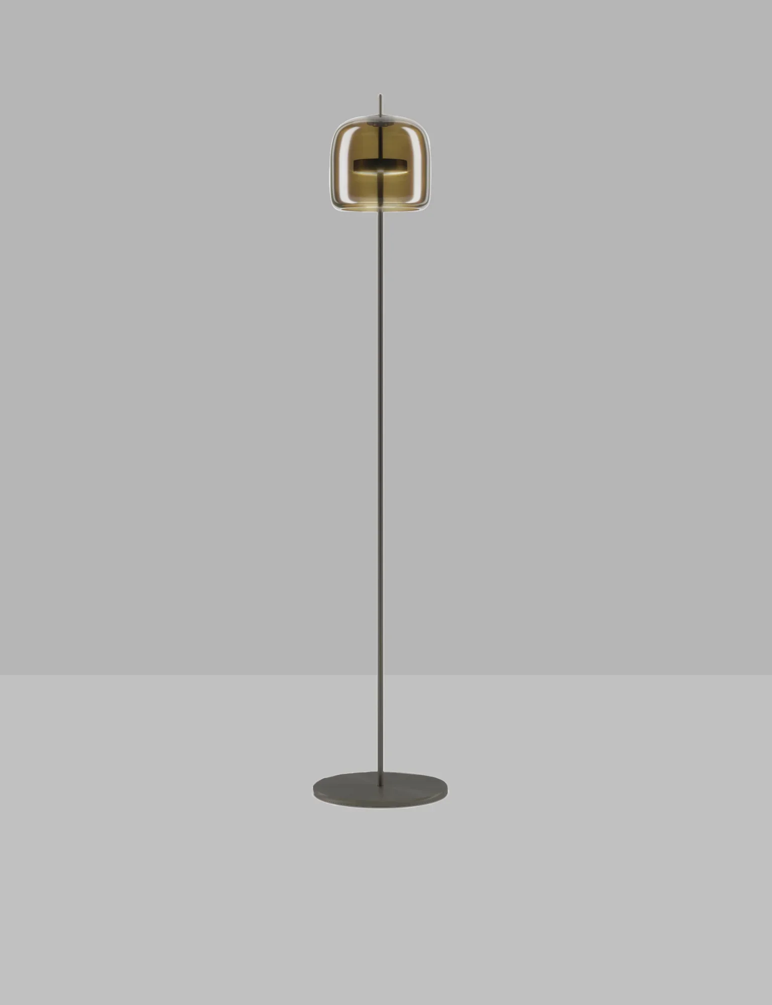 Burnt Earth Black Floor Lamp JUBE.webp