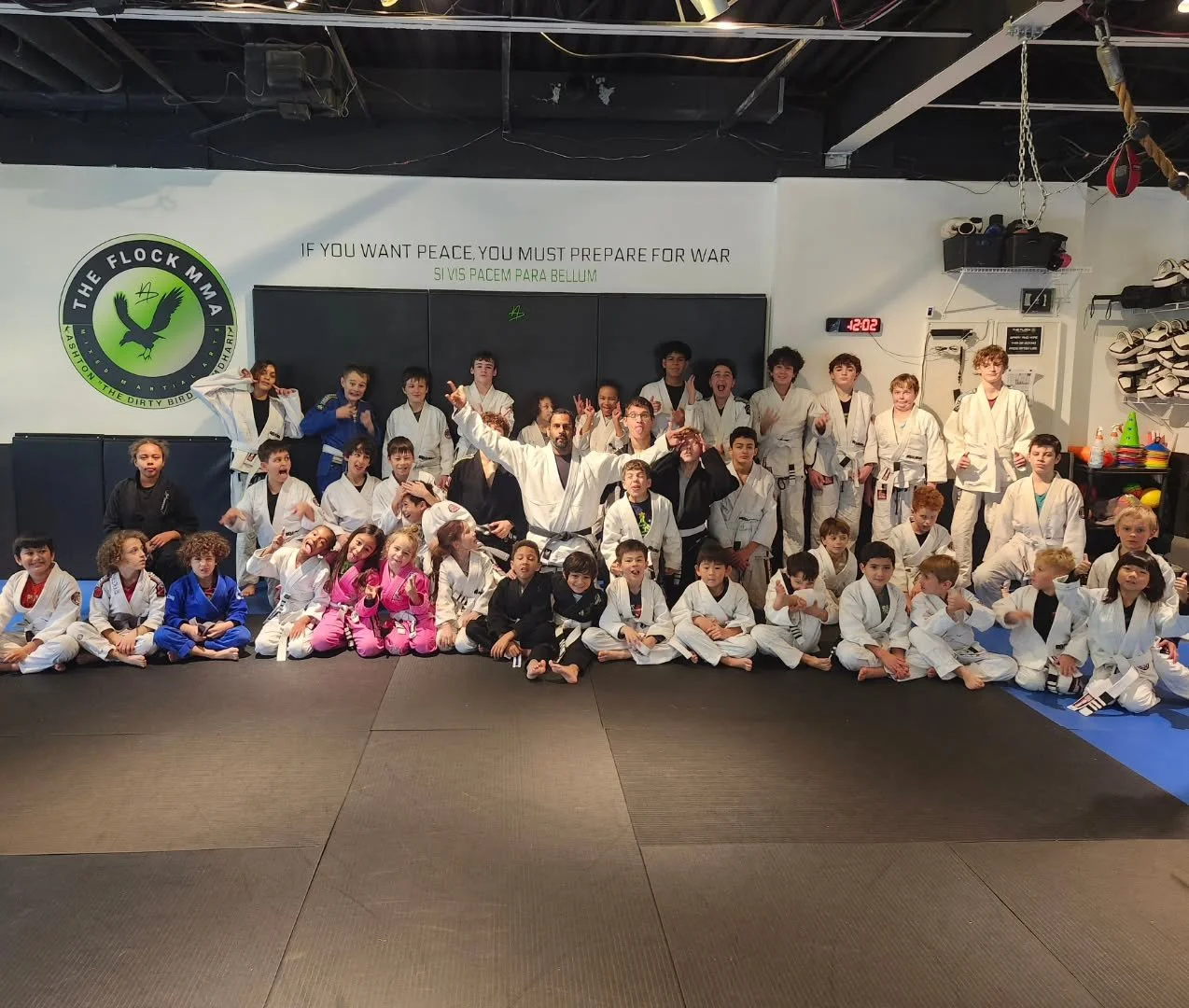 Its an amazing  thing! We have a incredible kids program building strong kids in the leaside area. It was a pleasure getting to celebrate the holidays with them and rewarding them for a year of hard work! We will stay ready over the holidays! So we d