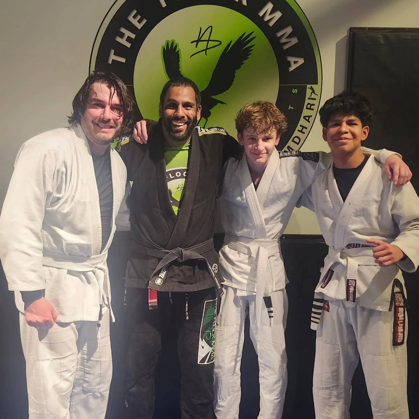 Congratulations to Ian @ianmaccer , dema and Adrian @adrian_garnique on leveling up !  Each zebra stripe represents hard work and personal struggle to continue the long hard path in bjj. Well done gentlemen.