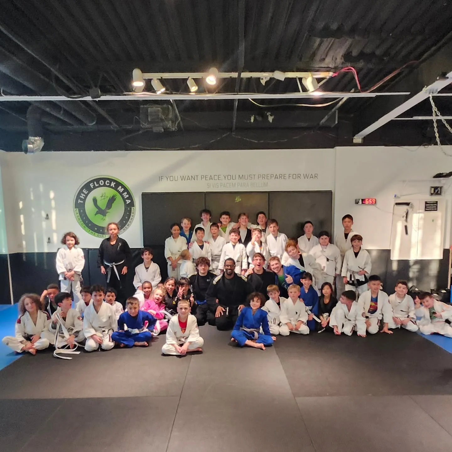 What a night! 
Our winter grading was one to remember.  Some new belts handed out some well deserved stripes and the overall level in the room has taken a step up! 
We are not like other academies.  We don't hand out belts to your child. We make sure