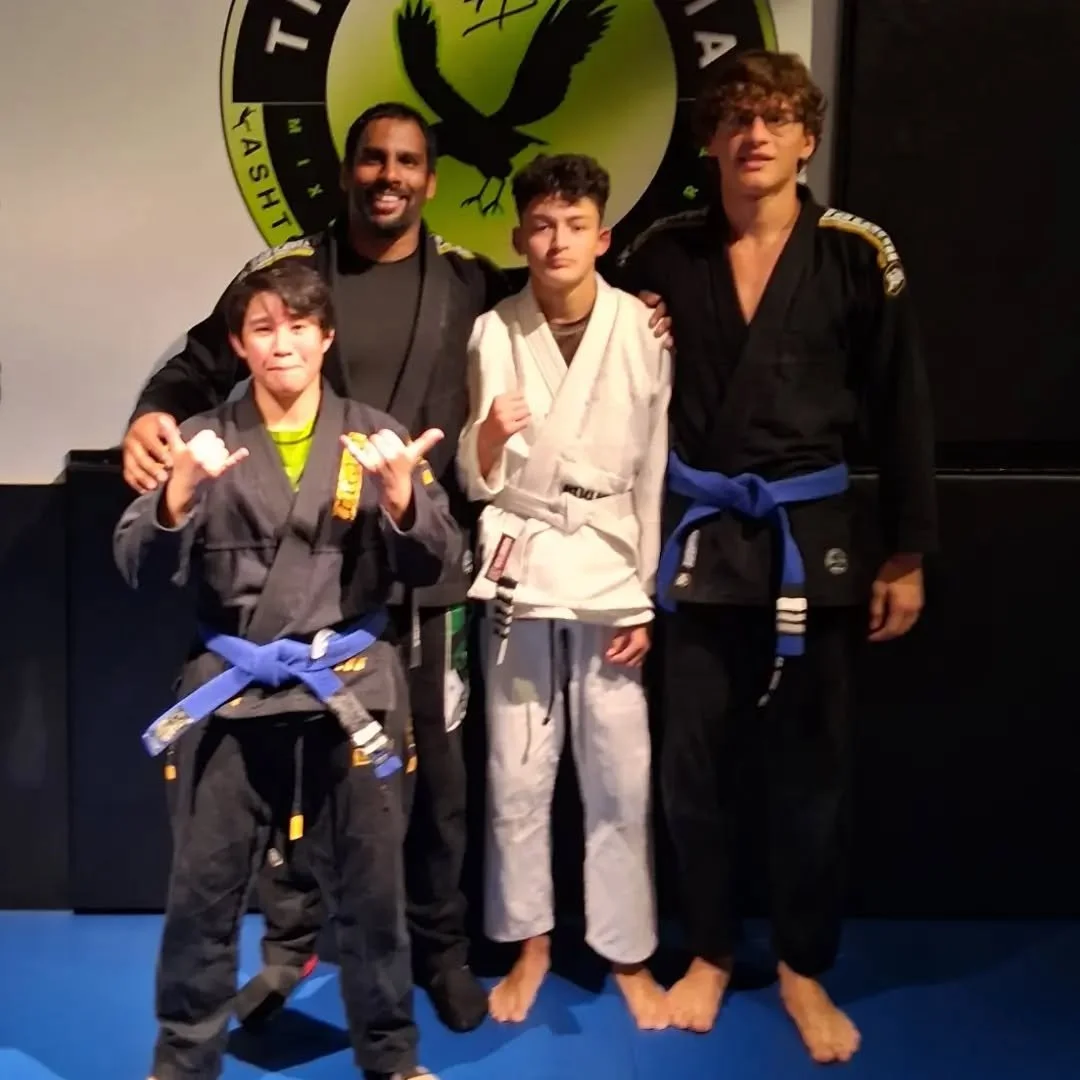 Congratulations to @demolitionmachine and @potatojitsu on earning well deserved stripes on those blue belts. Also congratulations to @ignaciomunozcarvajal on adding a zebra stripe.  Im very confident we will be posting a promotion to grey soon as thi