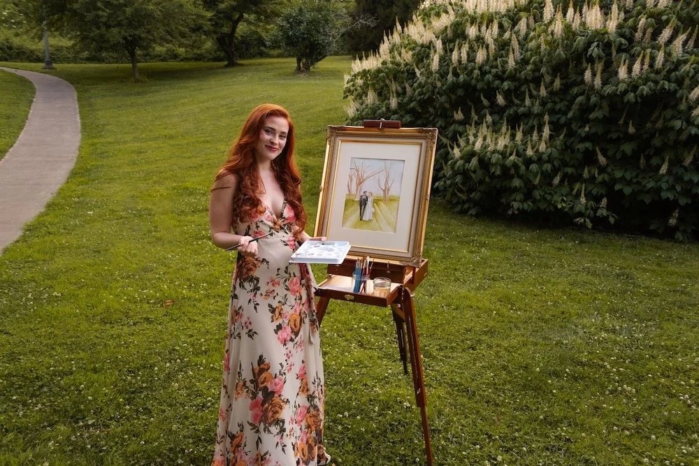 Rebecca Bisig Live Painting