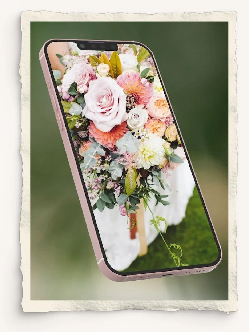 wedding creating content for social media