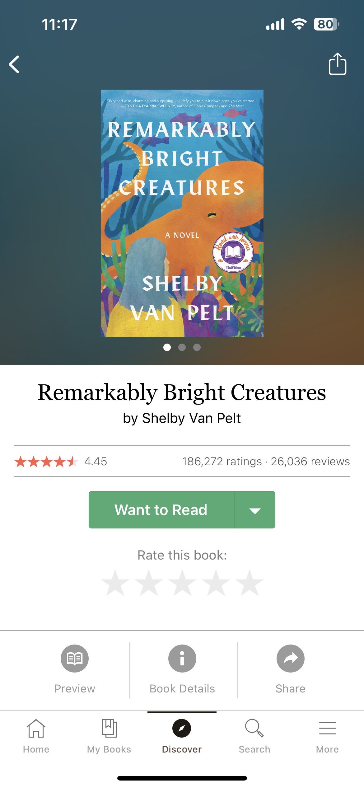 Current book profile