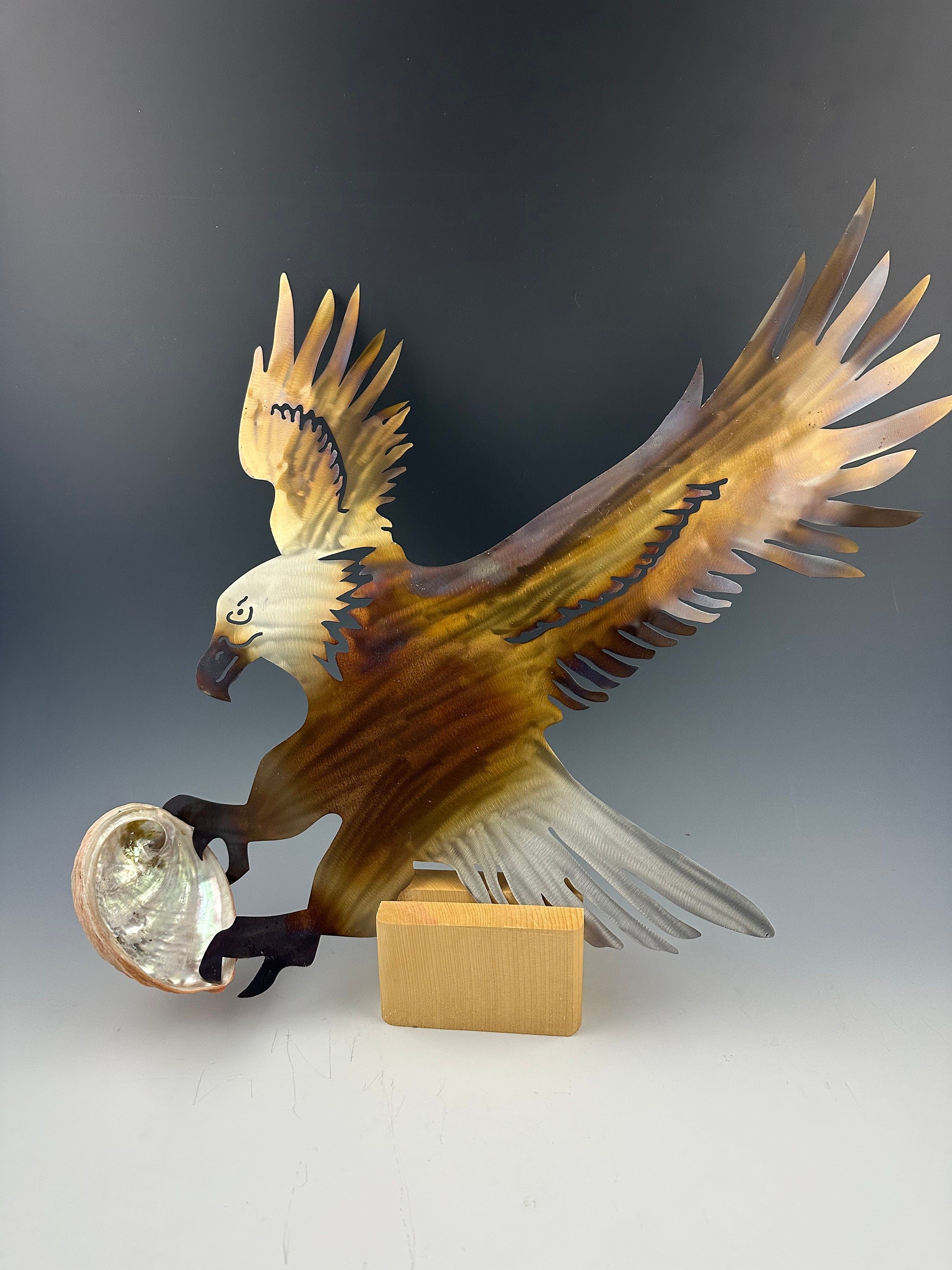 Alaskan Bald Eagle Metal Art