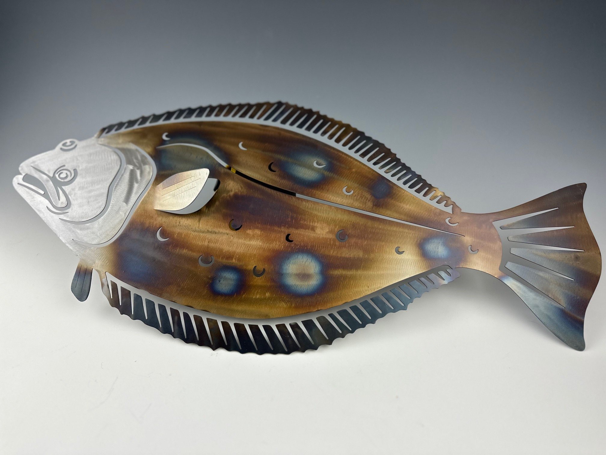 Halibut Wall Art Metal Art